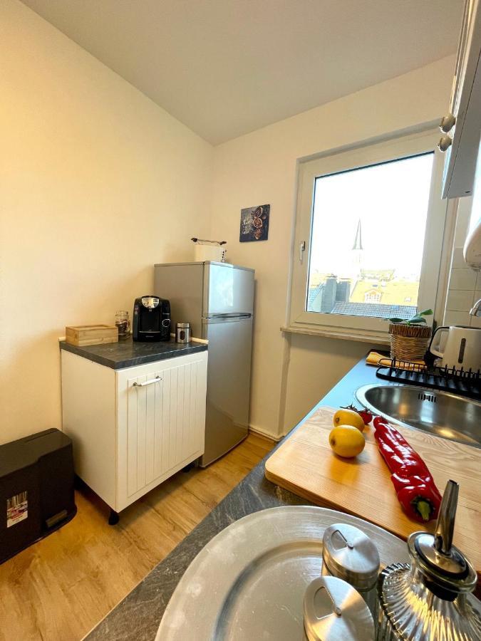 Downtown Apartment By Ninja Spaces - Kingsize-Bett, Kueche, Netflix, Terrasse Вупперталь Екстер'єр фото