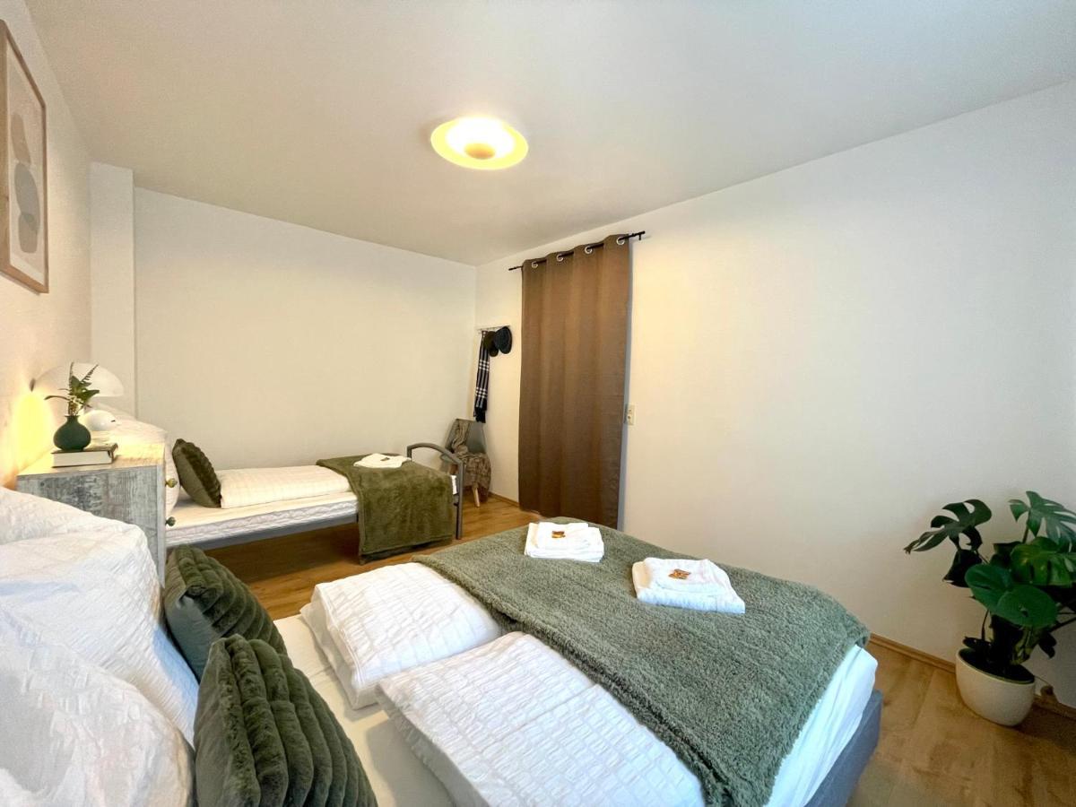 Downtown Apartment By Ninja Spaces - Kingsize-Bett, Kueche, Netflix, Terrasse Вупперталь Екстер'єр фото